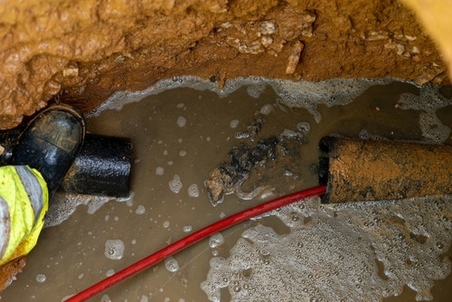 sewer line problems Katy TX